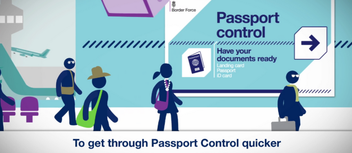 Who can use eGates? An explanation video lasting two minutes